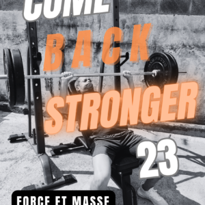 Come back stronger 23 : Développé incliné et ses tirages