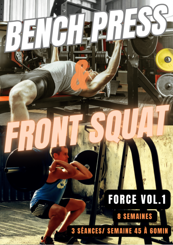 bench press et front squat